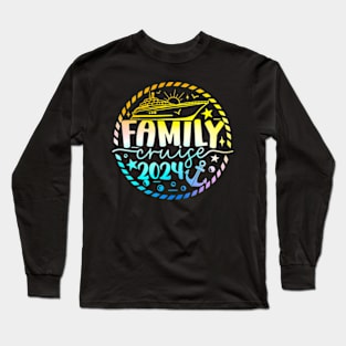 Family Cruise 2024 Family Vacation Making Memories Together Long Sleeve T-Shirt